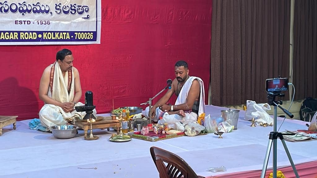 Maha shivratri Rudrabishekam
